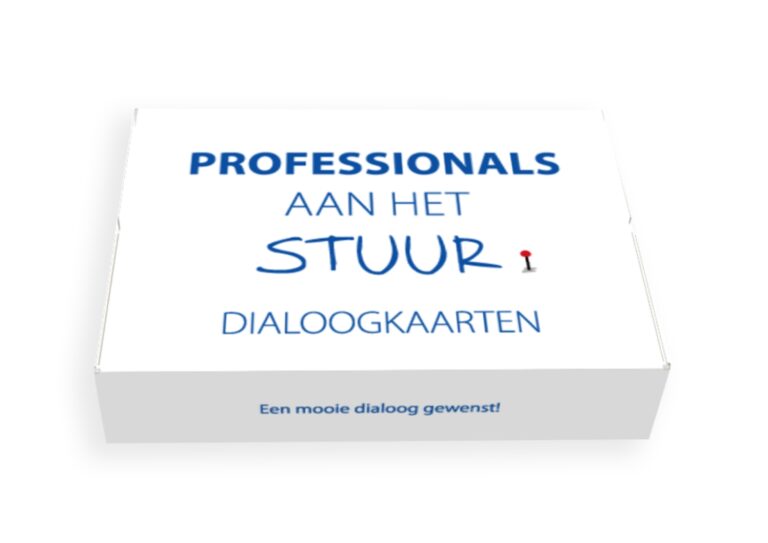 Dialoogkaarten die horen bij het boek 'Professionals aan het stuur'